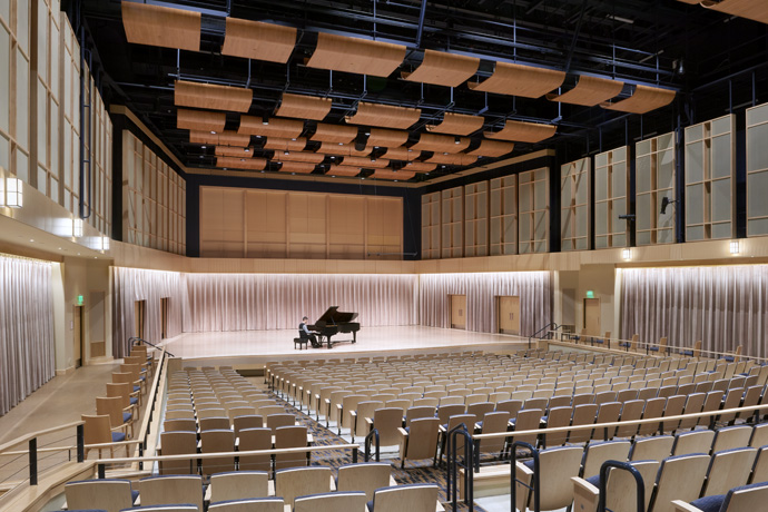 Nazareth College opens a flexible new concert hall