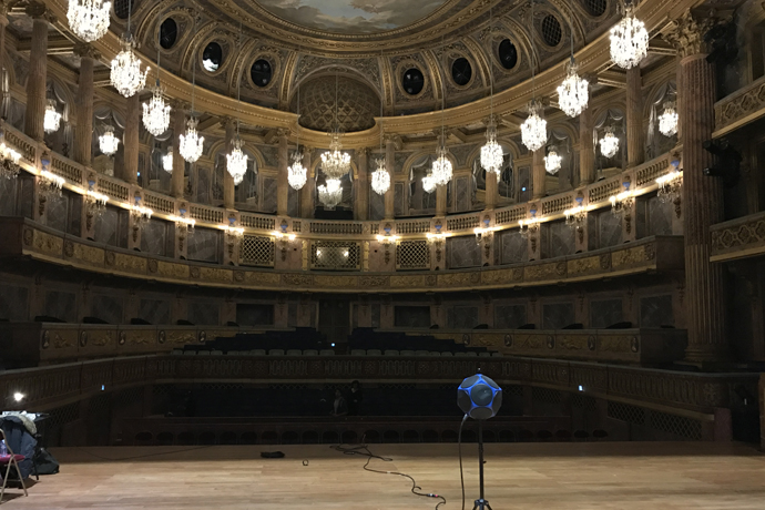 Theatre Projects' acoustics team improves Opera House at Versailles Palace