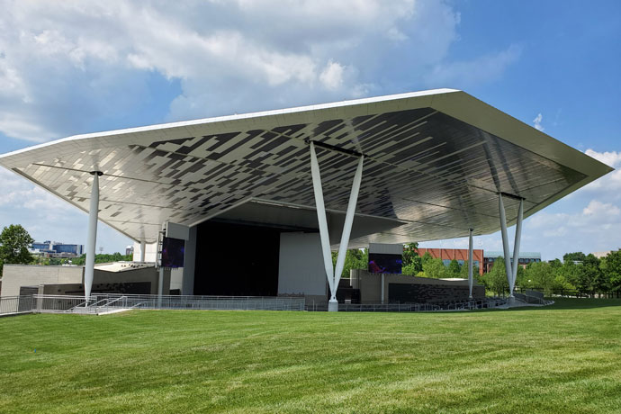 White River State Park and Live Nation unveil a new permanent outdoor venue in Indianapolis