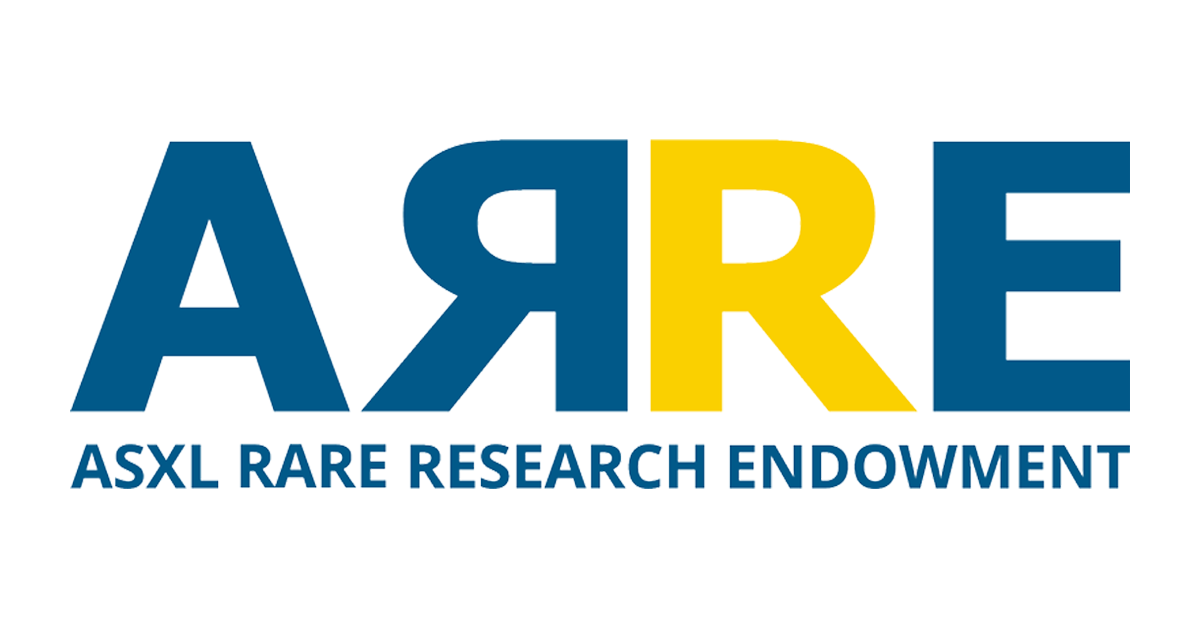 arre logo with text arre: asxl rare research endowment