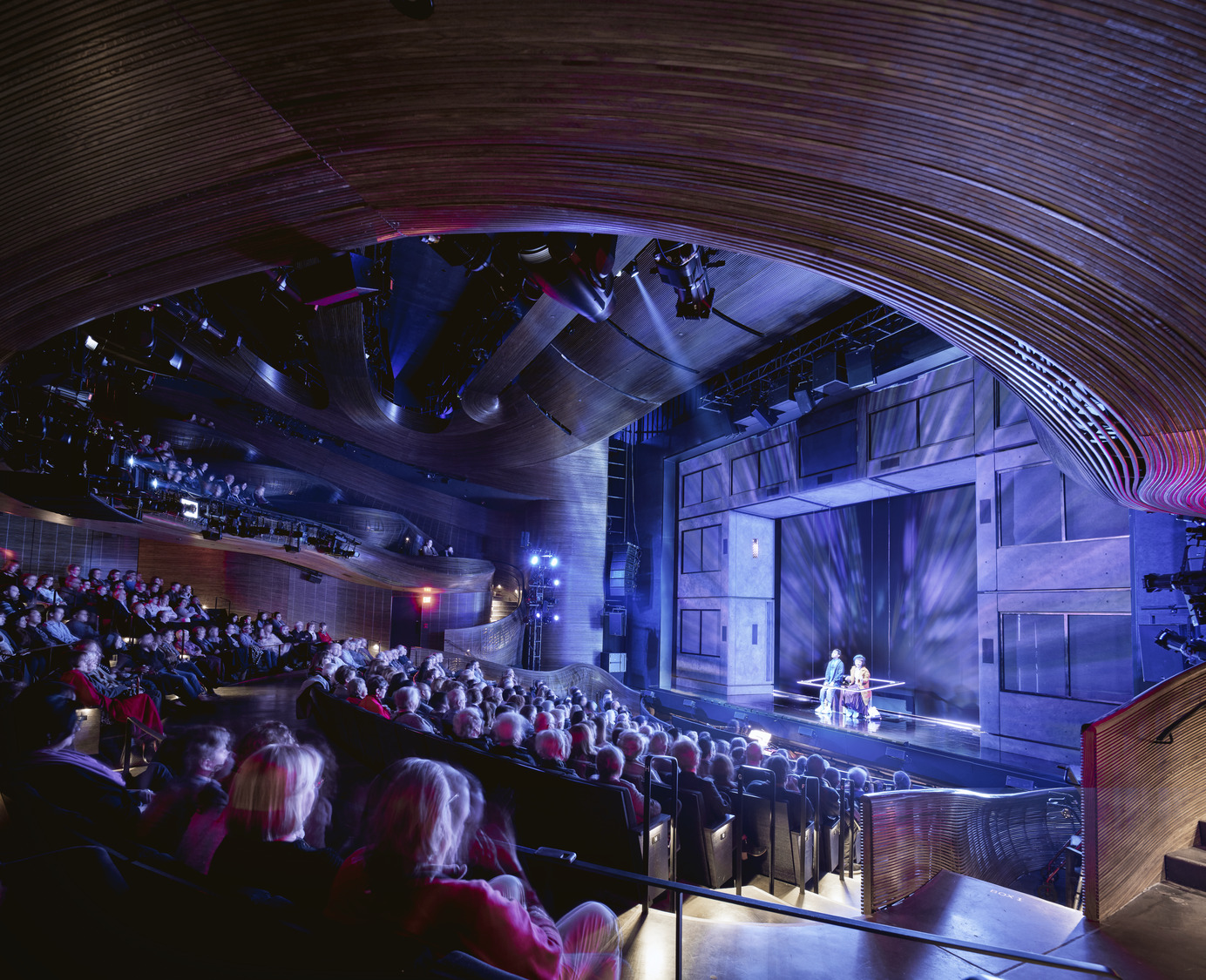 Performance area layout
