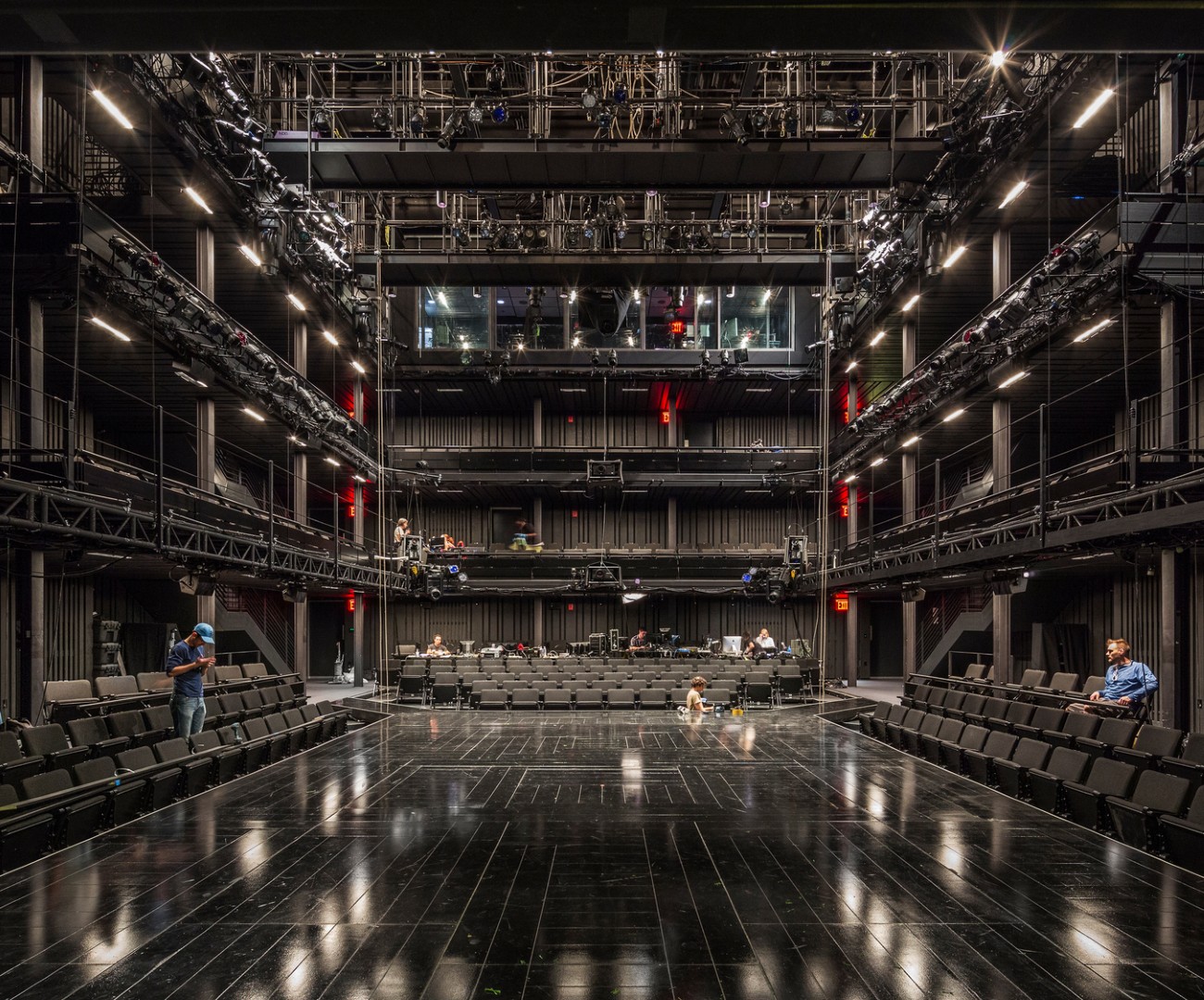 Stage flooring, stage lifts, & platforms