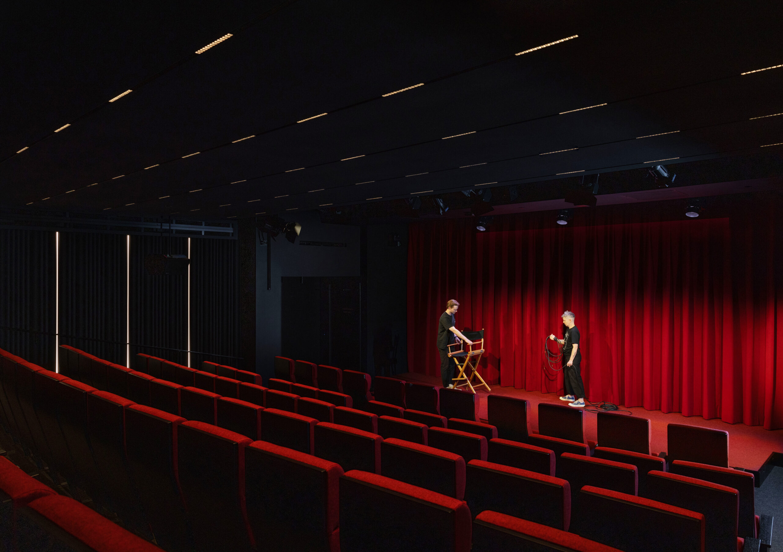 SAG-AFTRA Foundation Actors Center, Screening Room Case Study